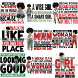 Bundle 9 Afro Lola Melanin Popping SVG Cutting Files For Silhouette Cricut and More!