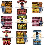 Super Bundle 81 Life Bad Ass Lola Life Quotes .SVG Cutting Files