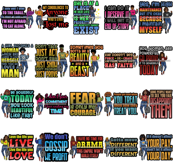 Super Bundle 81 Life Bad Ass Lola Life Quotes .SVG Cutting Files