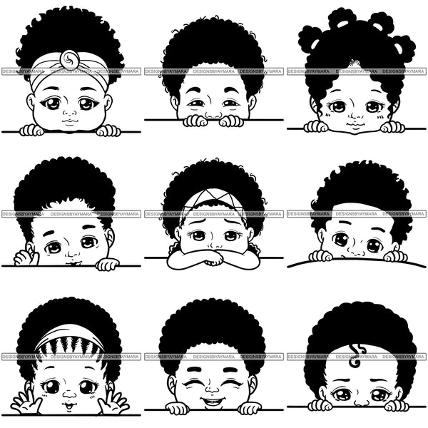 Bundle Peek a Boo SVG Cutting Files