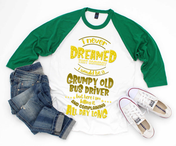 Bus Driver Cute Quotes PNG Files For Print Not For Cutting