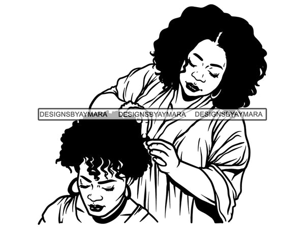 Hair Stylish SVG Beauty Salon Woman Goddess Fabulous Queen Diva Classy Lady .SVG .PNG .JPG Vector Clipart SVG PNG JPG EPS Circuit Cricut Cutting Cut