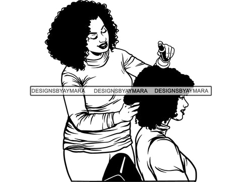 Hair Stylish SVG Beauty Salon Woman Goddess Fabulous Queen Diva Classy Lady .SVG .PNG .JPG Vector Clipart SVG PNG JPG EPS Circuit Cricut Cutting Cut