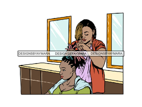 Beauty Salon Hair Stylish Woman Goddess Fabulous Queen Diva Classy Lady .SVG .PNG .JPG Vector Clipart Not For Cutting