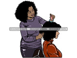 Beauty Salon Hair Stylish Woman Goddess Fabulous Queen Diva Classy Lady .SVG .PNG .JPG Vector Clipart Not For Cutting