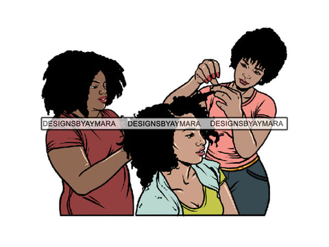 Beauty Salon Hair Stylish Woman Goddess Fabulous Queen Diva Classy Lady .SVG .PNG .JPG Vector Clipart Not For Cutting