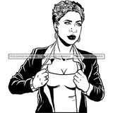 Strong Afro Woman SVG Cancer Survivor Cutting Files For Silhouette Cricut and More