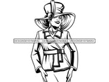 Classy Woman SVG Church Lady Nubian Glamour Fabulous Make Up Fashion Model Queen Diva Classy Lady Princess  .SVG .EPS .PNG Vector Clipart Cricut Circuit Cut Cutting