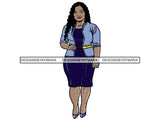 Classy Lady PNG File For Print