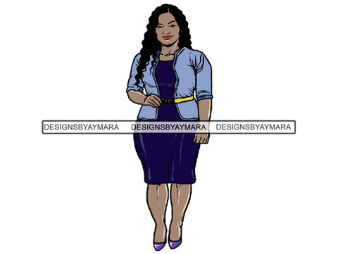 Classy Lady PNG File For Print