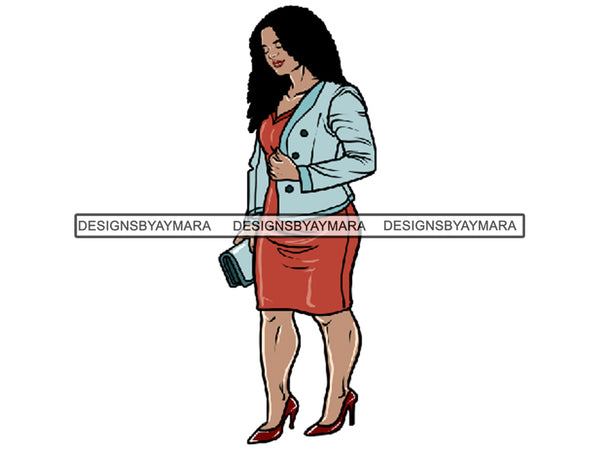 Classy Lady PNG File For Print