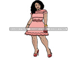 Classy Lady PNG File For Print