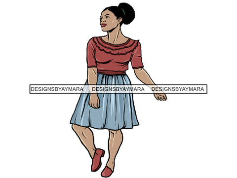 Classy Lady PNG File For Print