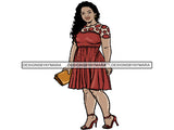Classy Lady PNG File For Print