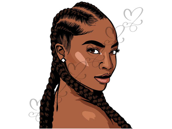 Afro Beautiful Black Woman SVG African American Ethnicity Afro Puffy Hairstyle Beauty Salon Queen Diva Classy Lady  Beautiful People Beauty Salon Princess