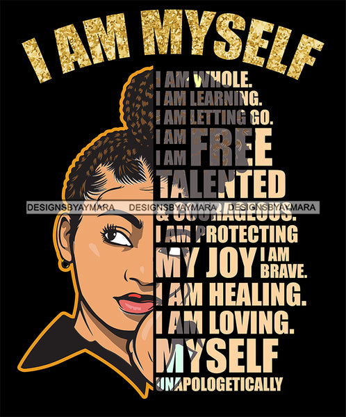 Bundle 5 Afro Black Women Phenomenally Black Melanin Queen Nutrition Facts Unapologetically Dope Quotes Diva Layered SVG Cut Files For Silhouette Cricut and More!