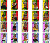 Bundle 20 Melanin Granny Mommy Quotes Grandma Happy Mother's Day Abuela SVG JPG PNG Vector Clipart Cricut Silhouette Cut Cutting