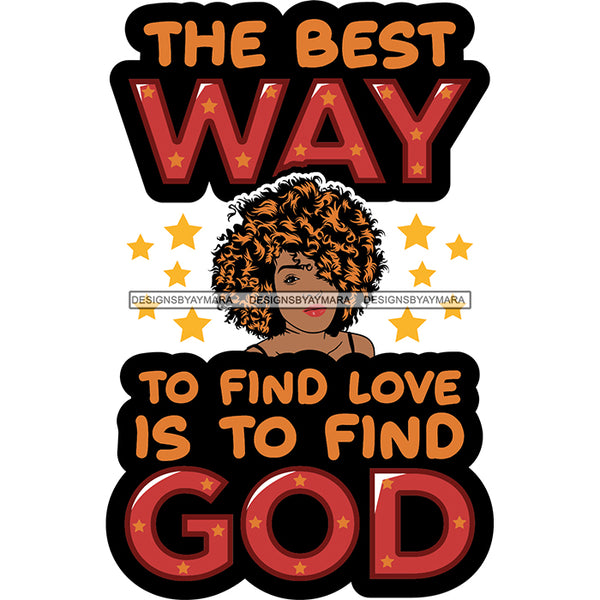 Bundle 20 Afro Woman God Lord Life Quotes SVG Cutting Files For Silhouette and Cricut and More!