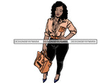 Beautiful BBW Woman Sexy Goddess Fabulous Stylish Queen Diva Classy Lady .JPG SVG .PNG With A Transparent Background  Vector Clipart Not For Cutting