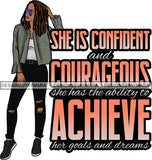 Fashion Woman Melanin Bad Ass Life Quotes .SVG Cutting Files For Silhouette Cricut and More!