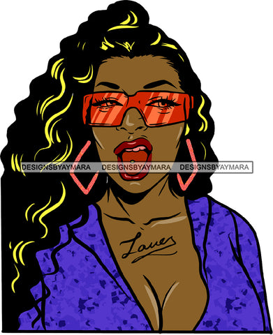 Ghetto Babe Street Girl Funky Girl Woman Face Urban Swag Hip Hop Girl .SVG Cutting Files For Silhouette Cricut and More!