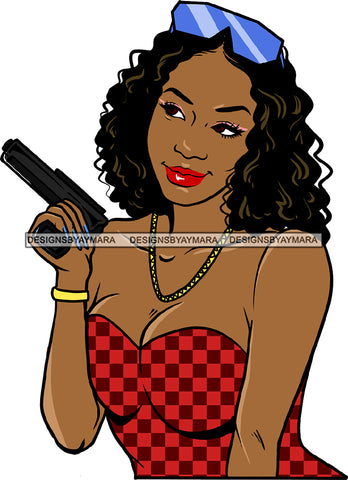 Ghetto Babe Street Girl Funky Girl Woman Face Urban Swag Hip Hop Girl .SVG Cutting Files For Silhouette Cricut and More!