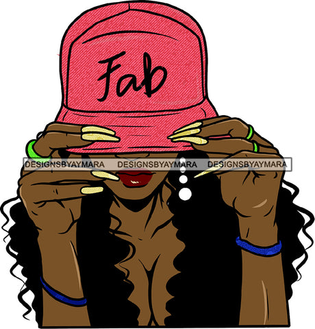 Ghetto Babe Street Girl Funky Girl Woman Face Urban Swag Hip Hop Girl .SVG Cutting Files For Silhouette Cricut and More!