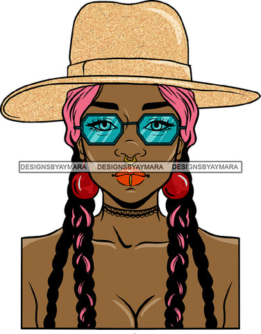 Ghetto Babe Street Girl Funky Girl Woman Face Urban Swag Hip Hop Girl .SVG Cutting Files For Silhouette Cricut and More!