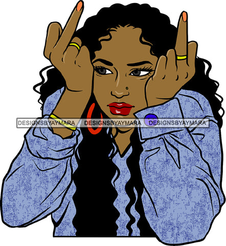 Ghetto Babe Street Girl Funky Girl Woman Face Urban Swag Hip Hop Girl .SVG Cutting Files For Silhouette Cricut and More!