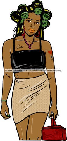 Ghetto Babe Street Girl Funky Girl Woman Face Urban Swag Hip Hop Girl .SVG Cutting Files For Silhouette Cricut and More!