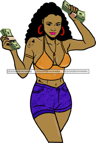 Ghetto Babe Street Girl Funky Girl Woman Face Urban Swag Hip Hop Girl .SVG Cutting Files For Silhouette Cricut and More!
