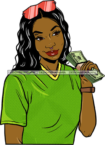 Ghetto Babe Street Girl Funky Girl Woman Face Urban Swag Hip Hop Girl .SVG Cutting Files For Silhouette Cricut and More!
