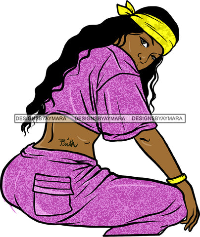 Ghetto Babe Street Girl Funky Girl Woman Face Urban Swag Hip Hop Girl .SVG Cutting Files For Silhouette Cricut and More!