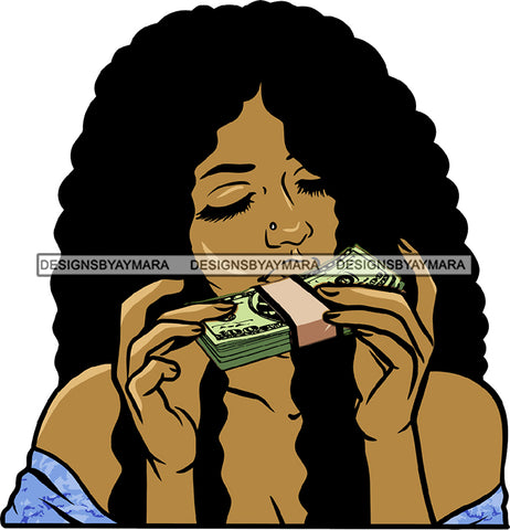 Ghetto Babe Street Girl Funky Girl Woman Face Urban Swag Hip Hop Girl .SVG Cutting Files For Silhouette Cricut and More!