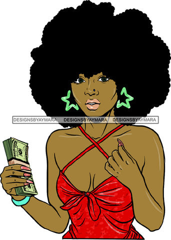 Ghetto Babe Street Girl Funky Girl Woman Face Urban Swag Hip Hop Girl .SVG Cutting Files For Silhouette Cricut and More!
