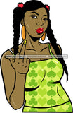 Ghetto Babe Street Girl Funky Girl Woman Face Urban Swag Hip Hop Girl .SVG Cutting Files For Silhouette Cricut and More!