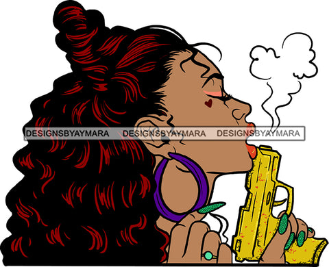 Ghetto Babe Street Girl Funky Girl Woman Face Urban Swag Hip Hop Girl .SVG Cutting Files For Silhouette Cricut and More!