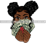 Bundle 20 Lola Money Maker Gangster Hustler Caring Gun Black Girl Magic Melanin Popping Hipster Girls SVG JPG PNG Layered Cutting Files For Silhouette Cricut and More