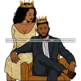 Bundle 4 Couple King Queen Soulmates Relationship Couple Goals Best Half Partners True Love SVG PNG JPG Cutting Files For Cricut Silhouette and More!