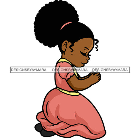 Child Praying In Color SVG JPG PNG Vector Clipart Cricut Silhouette Cut Cutting