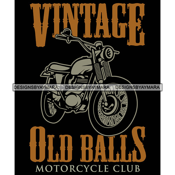 Motorcycle Biker Life Quote Fun Speed Adventure Sport Banner Black Background SVG JPG PNG Vector Clipart Cricut Silhouette Cut Cutting