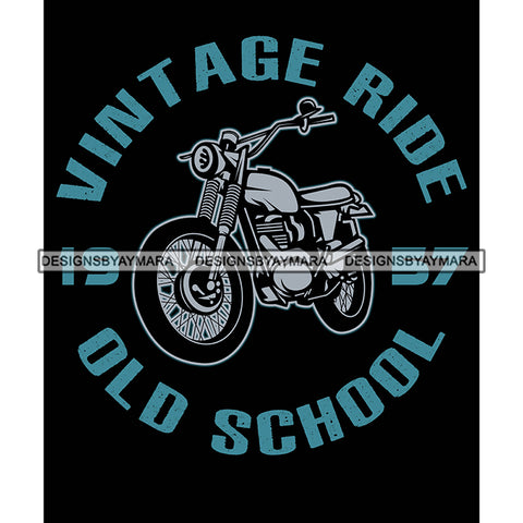 Motorcycle Biker Life Quote Speed Adventure Fun Road Trip Black Background SVG JPG PNG Vector Clipart Cricut Silhouette Cut Cutting