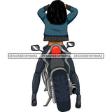 Biker Girl Chick Motorcycle Woman Riding Sport Bike Gear Helmet Protection Speed Angel Two Wheels SVG JPG PNG Vector Clipart Cricut Silhouette Cut Cutting