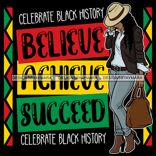 I'm Black History Month Quotes Proud Roots African American Culture Celebration Melanin Pride SVG Clipart Vector Designs Cutting Files For Circuit Silhouette Cricut and More!