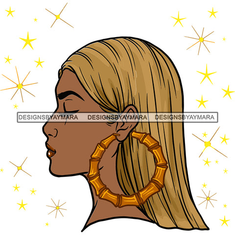Goddess Black Woman In Color SVG JPG PNG Vector Clipart Cricut Silhouette Cut Cutting