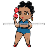 BBW Curvy Voluminous Afro Lili Thick Beautiful Woman Fashion Model Classy Glamour Swag SVG JPG PNG Vector Clipart Cricut Silhouette Cut Cutting