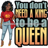 Afro Lola Boss Confident Classy Lady Life Quotes SVG Cutting Files For Silhouette Cricut and More