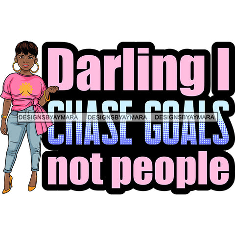 Afro Lola Boss Confident Classy Lady Life Quotes SVG Cutting Files For Silhouette Cricut and More