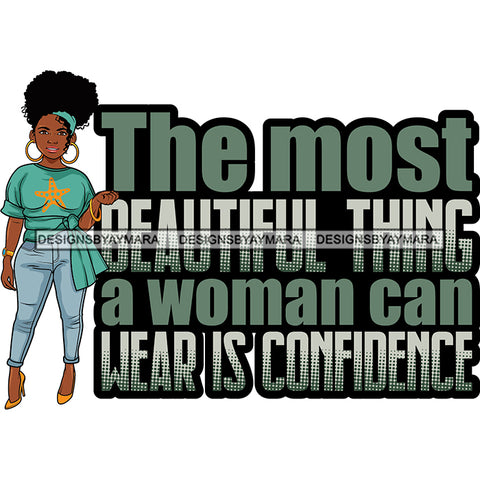 Afro Lola Boss Confident Classy Lady Life Quotes SVG Cutting Files For Silhouette Cricut and More