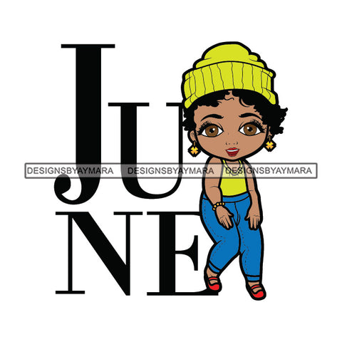 June Diva Month Year Birthday Queen Beautiful Woman Fashion Model Classy Glamour Swag SVG JPG PNG Vector Clipart Cricut Silhouette Cut Cutting